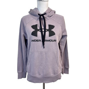 Under Armour Pullover Hoodie size Extra Smal Lilac Purple Casual Outdoors